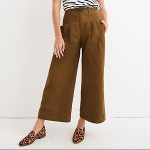 Madewell Pleated Wide-Leg Pant